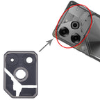 For Tecno Pova 6 Original Rear Camera Frame — Green