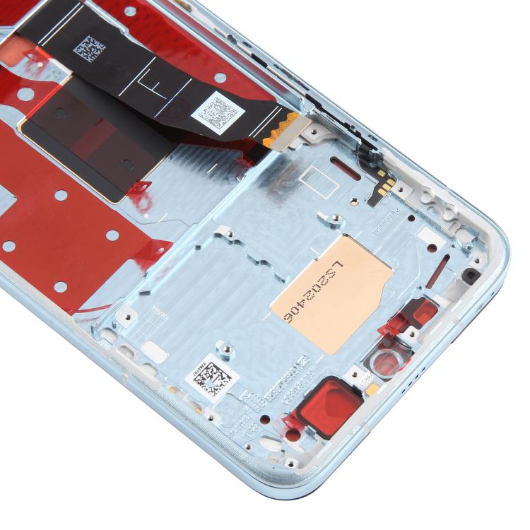 For Honor Magic6 Original LCD Screen Digitizer Full Assembly with Frame, For Honor Magic6 (Original), For Honor Magic6(Original) — Silver