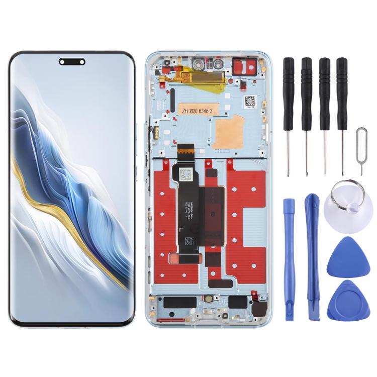 For Honor Magic6 Pro Original LCD Screen Digitizer Full Assembly with Frame
