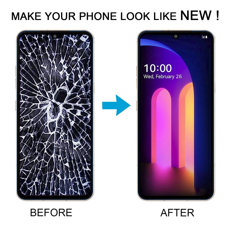 For LG V60 ThinQ US Version Original LCD Screen Digitizer Full Assembly with Frame