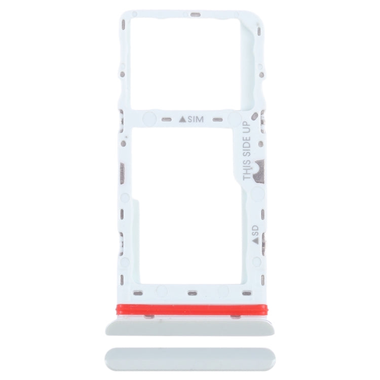 8091 SIM Card Tray + Micro SD Card Tray, For Alcatel 1T 10 inch 2020