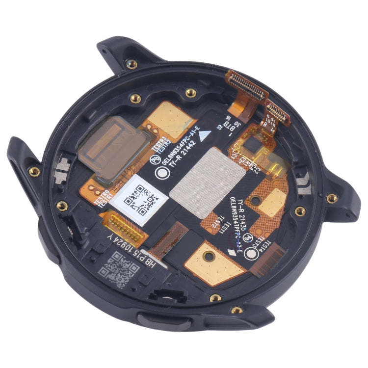 Original LCD Screen and Digitizer Full Assembly With Frame, For Xiaomi Watch S1 Active — Silver