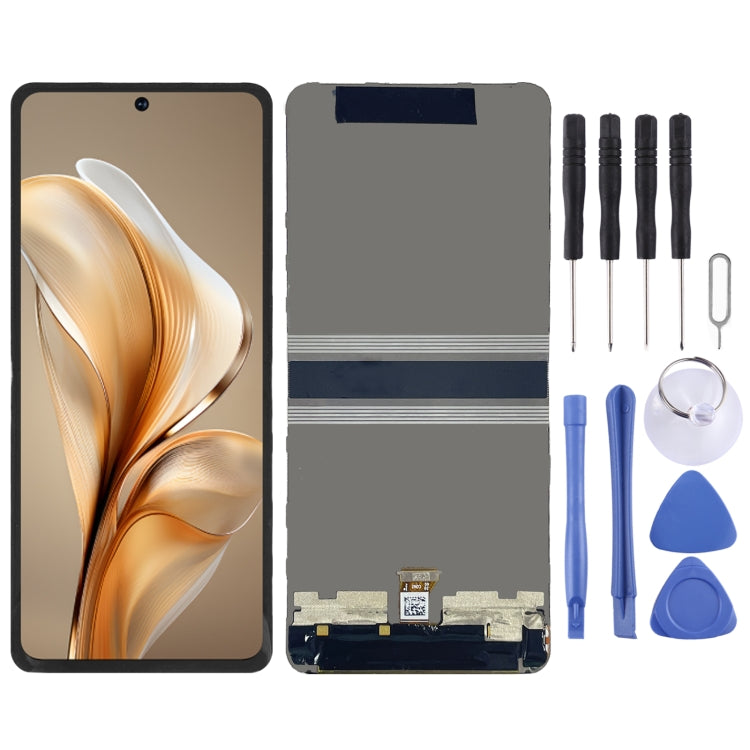 OLED LCD Screen with Digitizer Full Assembly, For ZTE nubia Flip NX724J