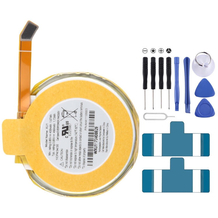 Battery Replacement, 435mAh XU1 R40350V