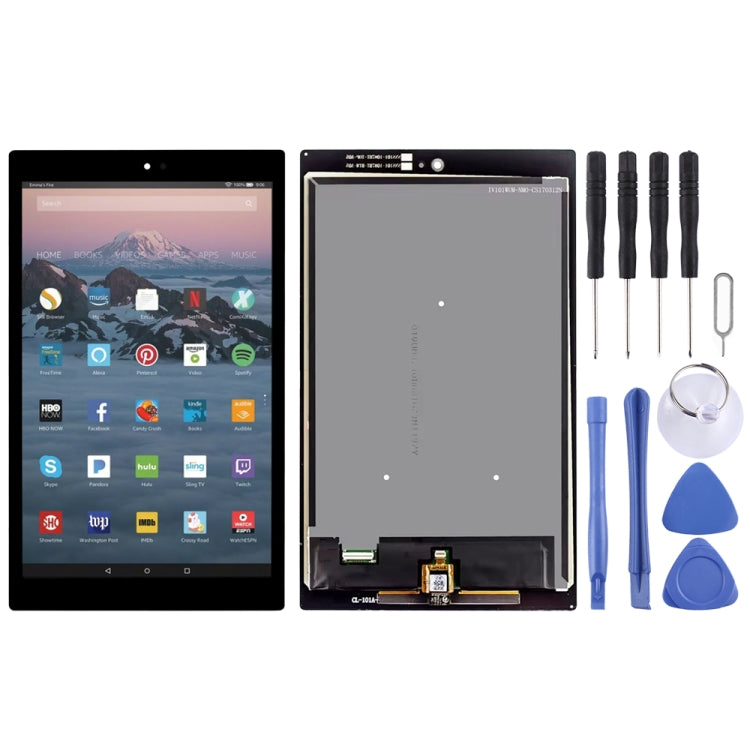 SL056ZE 2017 LCD Screen with Digitizer Full Assembly, For Amazon Kindle Fire HD 10 7th Gen