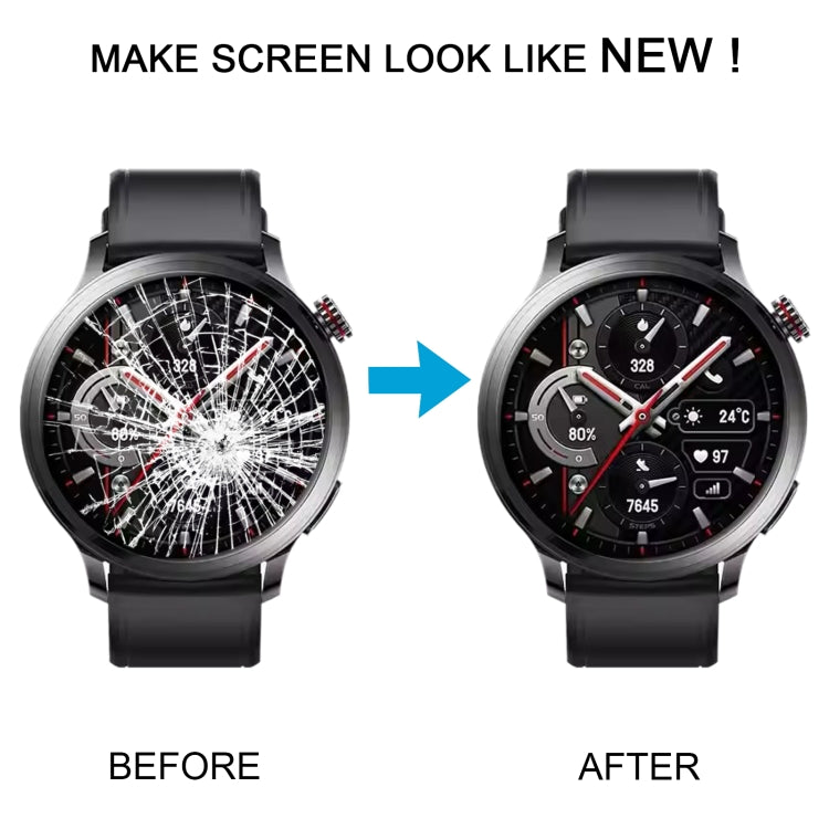 Original LCD Screen and Digitizer Full Assembly With Frame, For Honor Watch 4 Pro — view 9