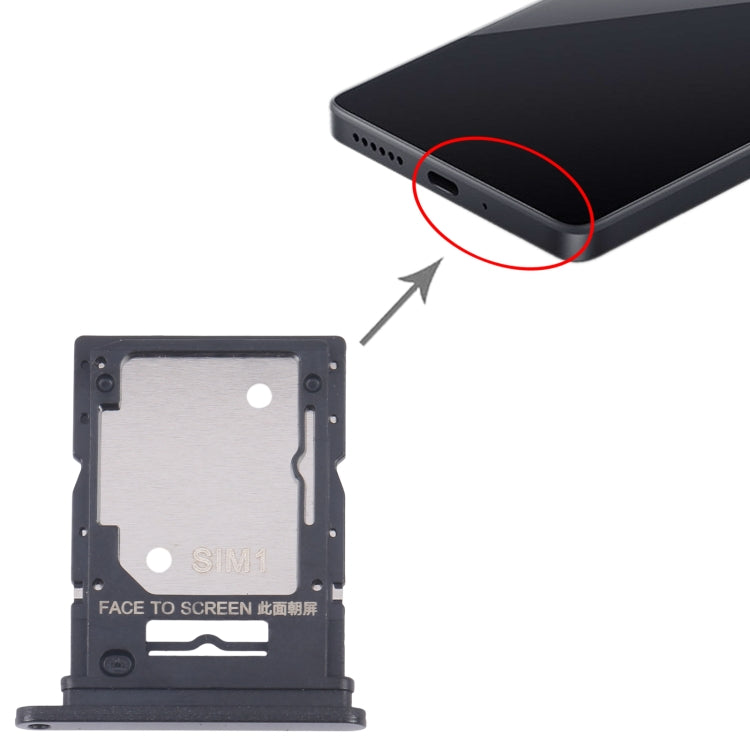 For Xiaomi Redmi 13 4G Original SIM Card Tray + SIM / Micro SD Card Tray, For Xiaomi Redmi Note 13 4G(Original) — Green