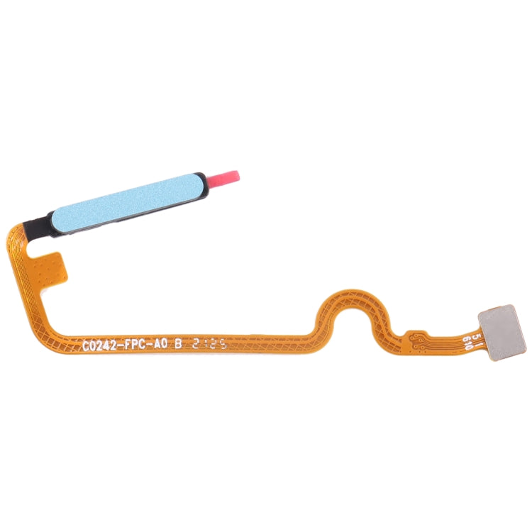 X697 Original Fingerprint Sensor Flex Cable, For Infinix Note 11 Pro — Blue