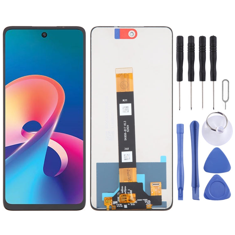 OEM LCD Screen with Digitizer Full Assembly, For TCL 50 XE