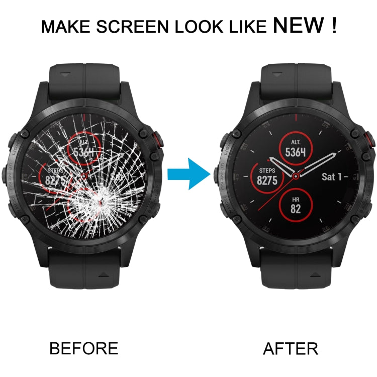 For Garmin Fenix 5 Plus Original LCD Screen with Digitizer Full Assembly