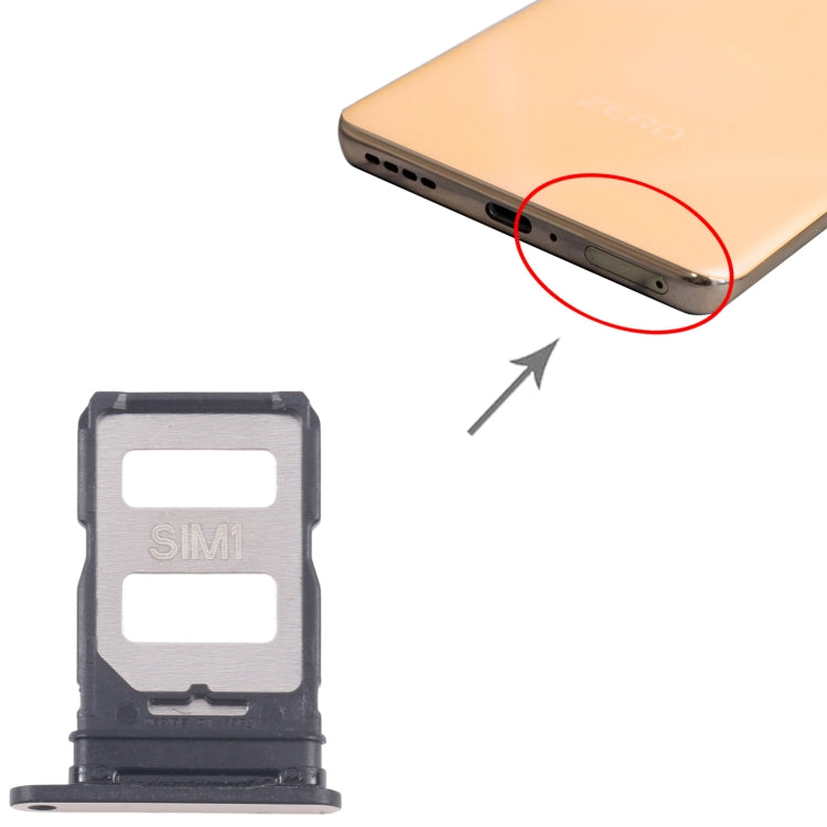 5pcs SIM Card Tray + SIM Card Tray, For Infinix Zero 30 5G