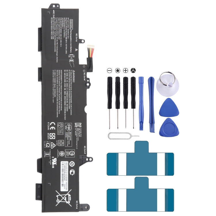 11.55V 50Wh 4330mAh Li-ion Battery For HP EliteBook 730 735 740 745 755 830 840 846 G5 G6 ZBook 14u G5 G6 933321-855 HSTNN-IB8G SSO3XL