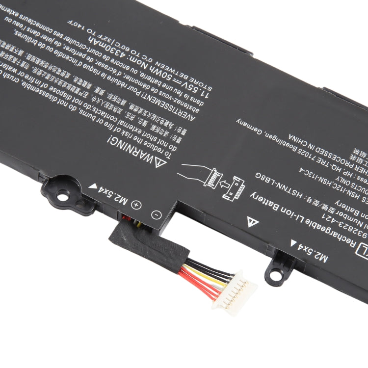 11.55V 50Wh 4330mAh Li-ion Battery For HP EliteBook 730 735 740 745 755 830 840 846 G5 G6 ZBook 14u G5 G6 933321-855 HSTNN-IB8G SSO3XL
