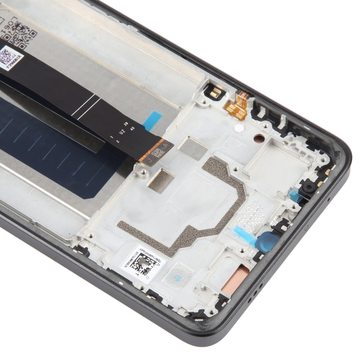 For Xiaomi Redmi K70E Original LCD Screen Digitizer Full Assembly with Frame, For Xiaomi Redmi K70E(Original) — White