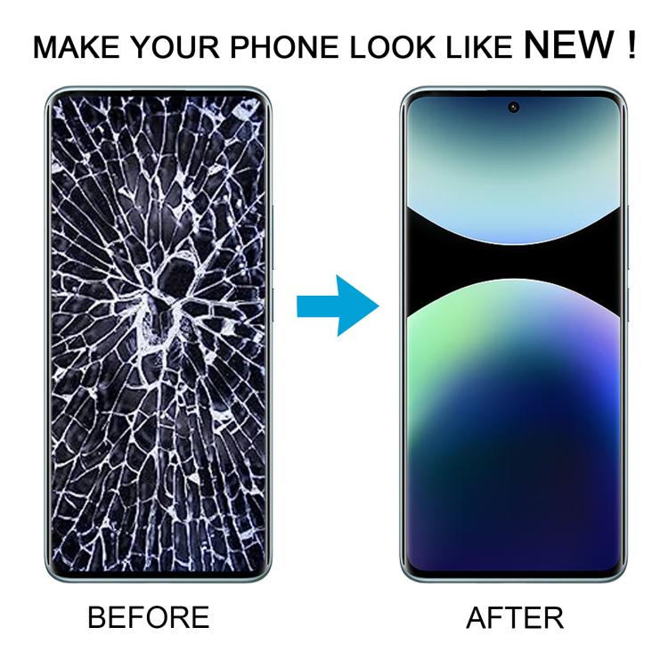 Original LCD Screen Digitizer Full Assembly with Frame, For Xiaomi Redmi Note 14 Pro+ 5G