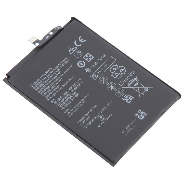 HB536896EFW 5900mAhLi-Polymer Battery Replacement, For Huawei Nova Y70