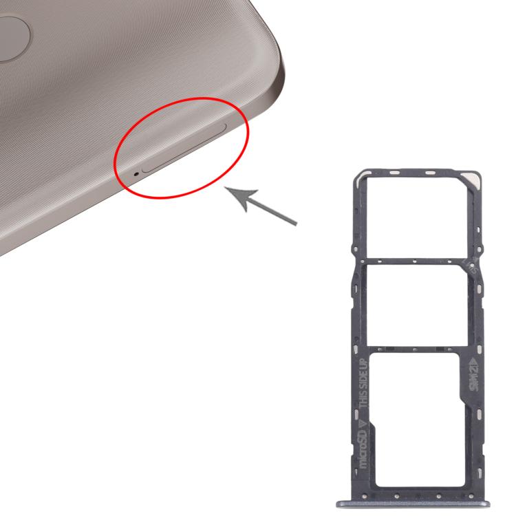 For Nokia C22 Original SIM Card Tray + SIM Card Tray + Micro SD Card Tray