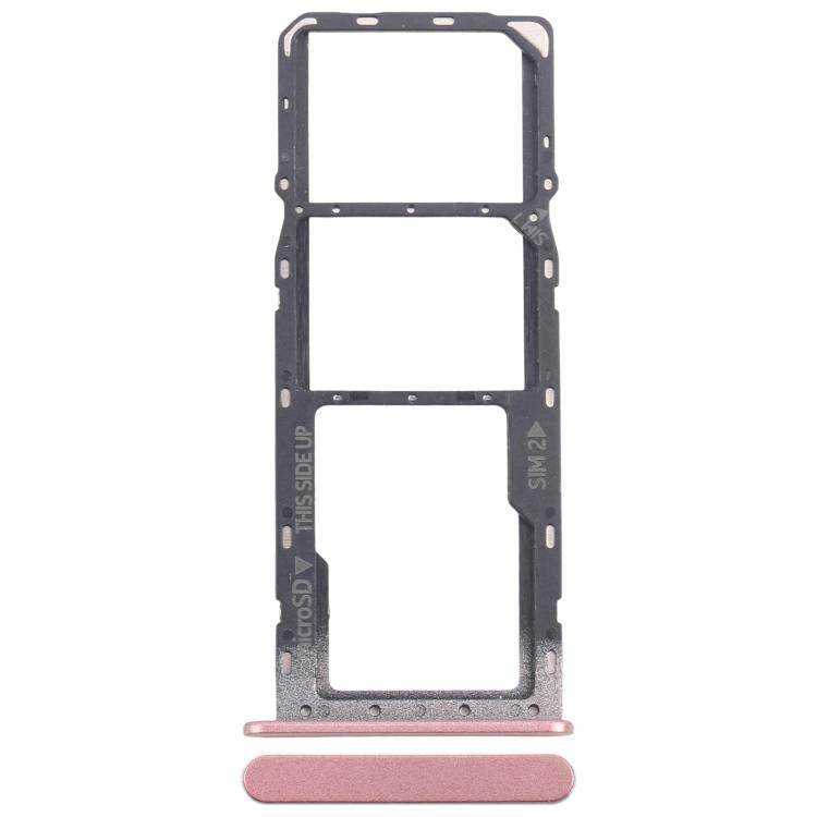 For Nokia C32 Original SIM Card Tray + SIM Card Tray + Micro SD Card Tray — Gold