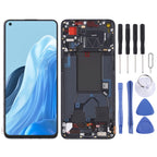 Original LCD Screen For OPPO Reno7 Pro 5G Digitizer Full Assembly with Frame