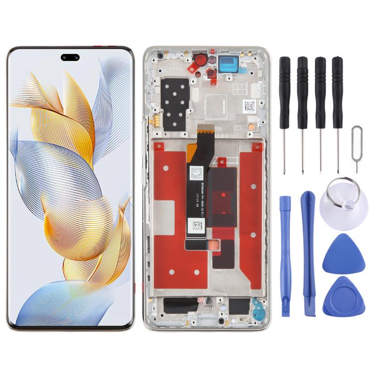 For Honor 90 Pro Original LCD Screen Digitizer Full Assembly with Frame