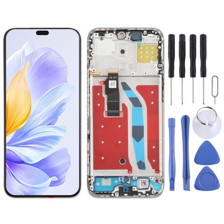 For Honor X60i Original LCD Screen Digitizer Full Assembly with Frame, For Honor X60i (Original)