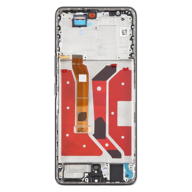 For Honor X60 Pro Original LCD Screen Digitizer Full Assembly with Frame, For Honor X60 Pro (Original) — Black