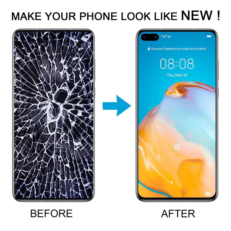 TFT LCD Screen Digitizer Full Assembly with Frame, Not Supporting Fingerprint Identification