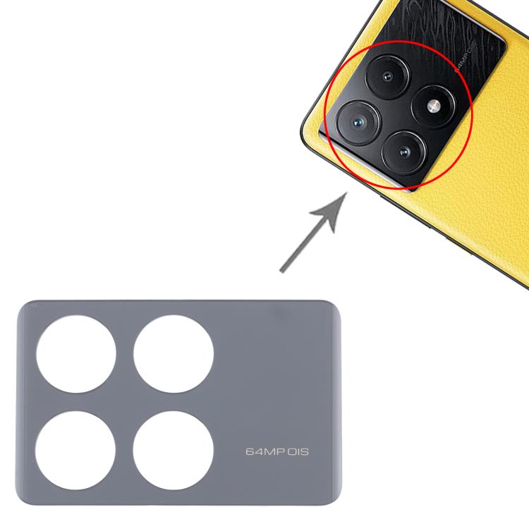 For Xiaomi Poco X6 Pro Original Back Camera Lens