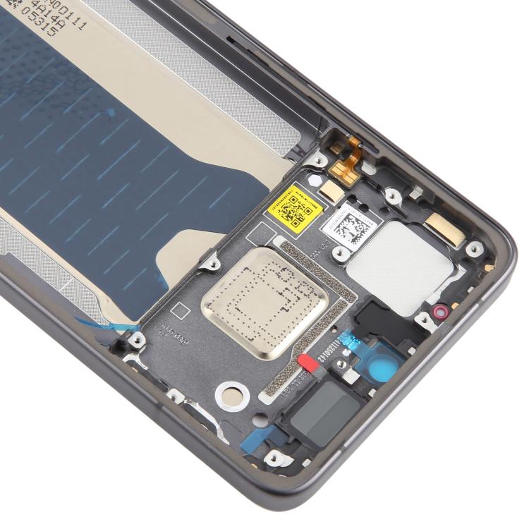 For Xiaomi Redmi K80 Original Middle Frame Bezel Plate, For Xiaomi Redmi K80 (Original) — Blue