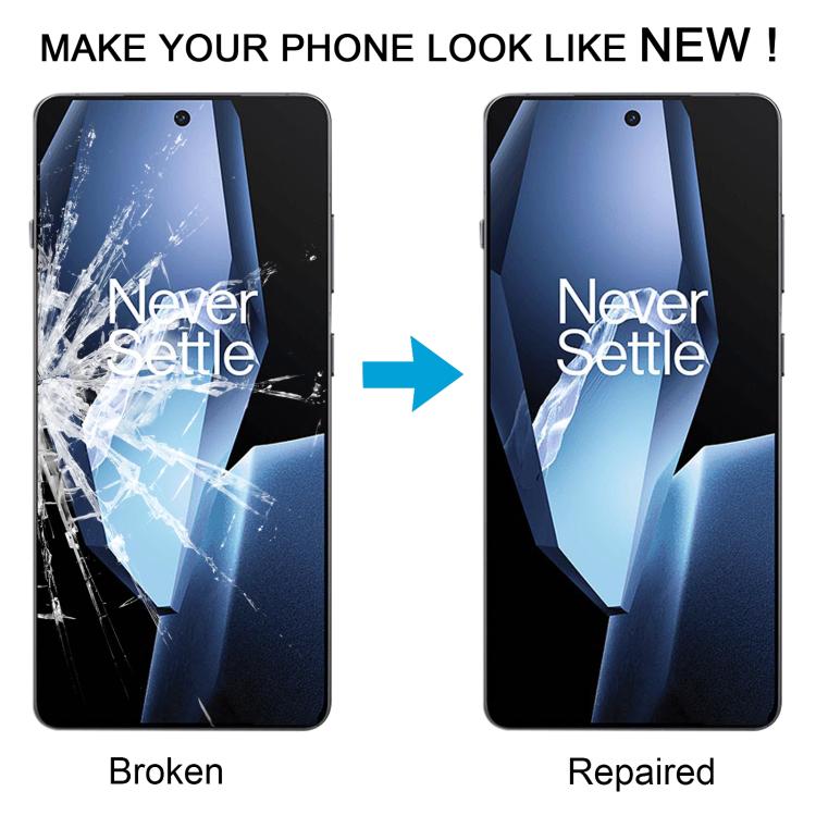 CPH2645 CPH2691 CPH2647 Front Screen Outer Glass Lens with OCA Optically Clear Adhesive, For OnePlus 13R