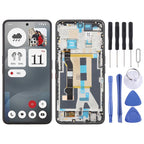 For Nothing Phone 3a A059 AMOLED Original LCD Screen Digitizer Full Assembly with Frame, For Nothing Phone 3a(Original,Black), For Nothing Phone 3a(Original)