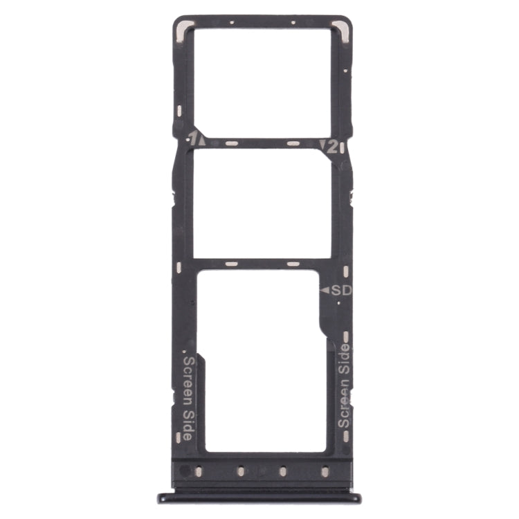 SIM Card Tray + SIM Card Tray + Micro SD Card Tray, For Infinix Hot 9 Pro