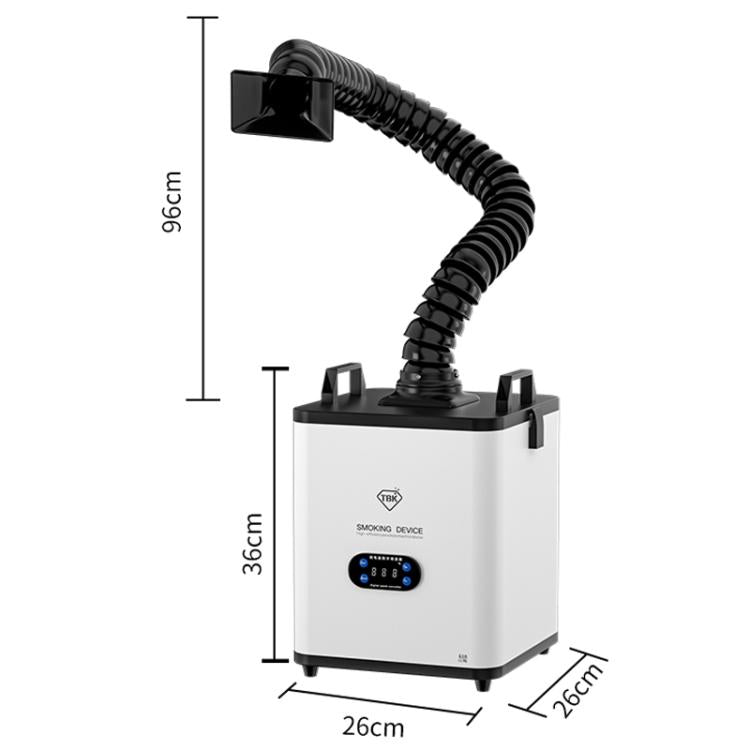 TBK618 220V Soldering Fume Extractor Industrial Soldering Iron Fume Laser Marking Fume Extractor Mobile Purifying Smoke Apparatus
