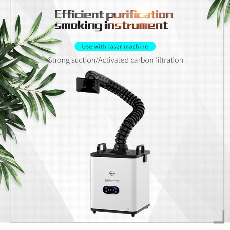 TBK618 220V Soldering Fume Extractor Industrial Soldering Iron Fume Laser Marking Fume Extractor Mobile Purifying Smoke Apparatus