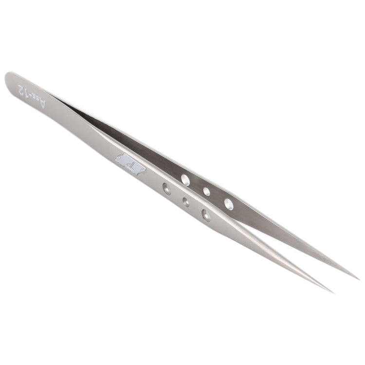 Aaa-12 Precision Repair Tweezers Long Pointed Stainless Steel