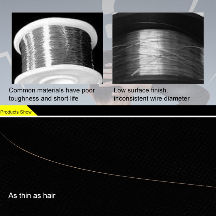 MECHANIC iTough X 200M 0.06MM LCD OLED Screen Cutting Wire — view 10