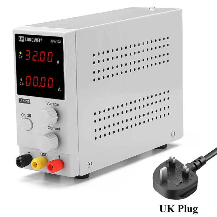 K3010D 30V 10A DC Switching Regulated Powers Supply Phone Repair Voltage Regulator — K3010D EU Plug