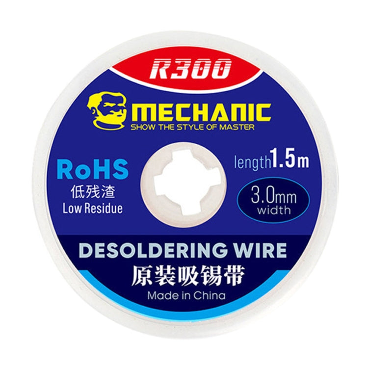 Suction Tin Wire, MECHANIC R300 1.5M 3.0MM