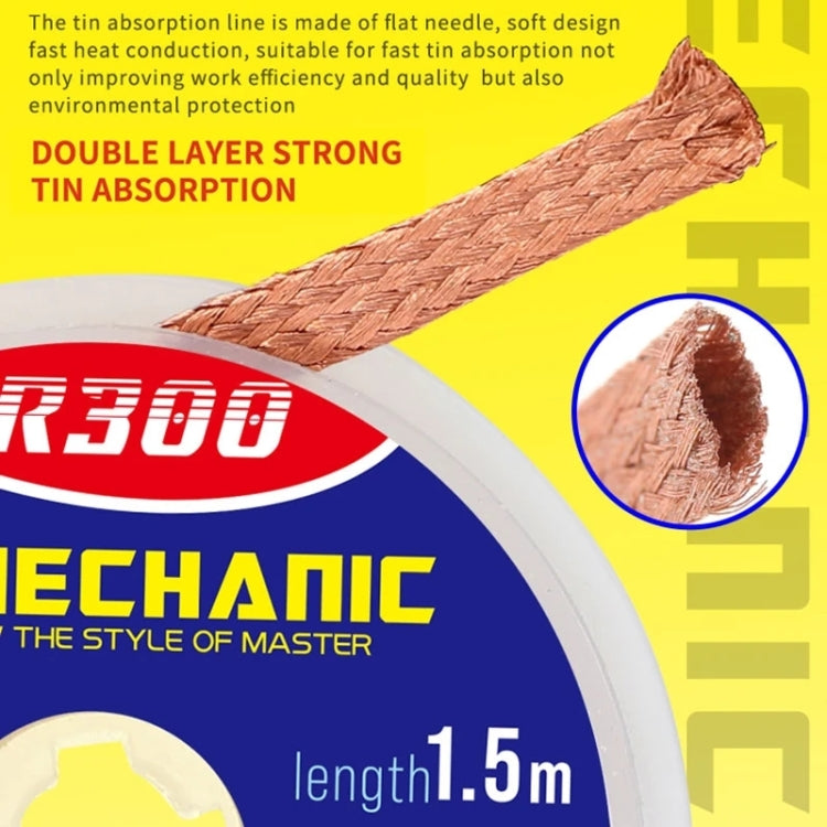 Suction Tin Wire, MECHANIC R300 1.5M 3.0MM