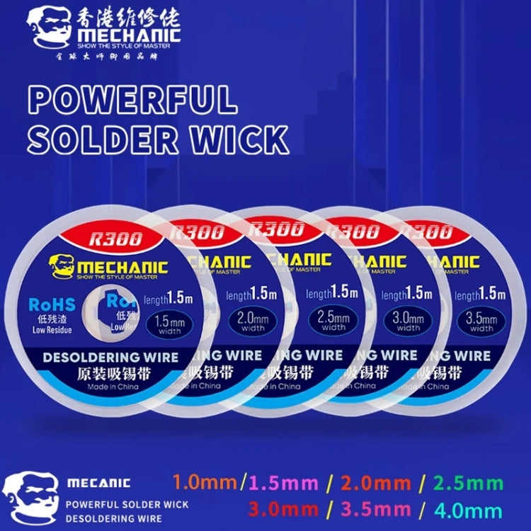 Suction Tin Wire, MECHANIC R300 1.5M 3.0MM