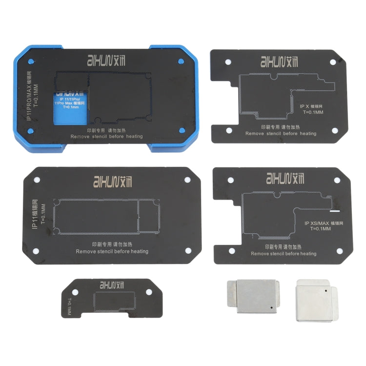 6 in 1 PCB Printing Reballing Platform For iPX-iP11 Pro Max, AIXUN FT06 Pro