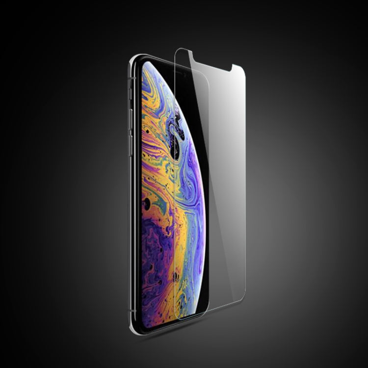 10pcs mocolo 0.33mm 9H 2.5D Tempered Glass Film for iPhone XS / X (Transparent) — view 3
