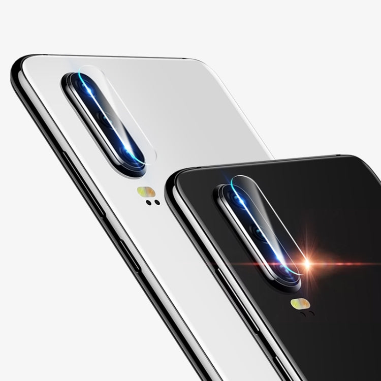 2Pcs mocolo 0.15mm 9H 2.5D Round Edge Rear Camera Lens Tempered Glass Film, Huawei P20 Lite