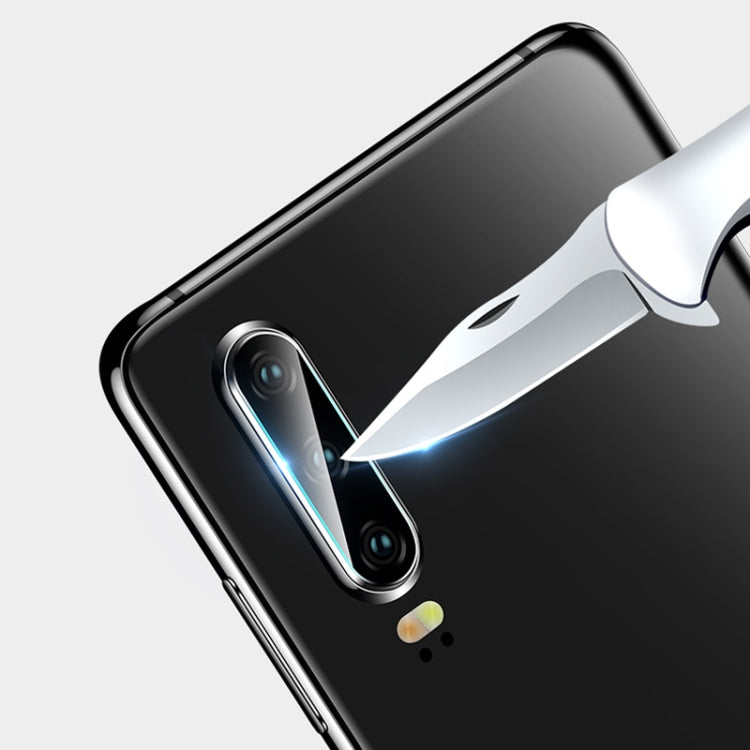2Pcs mocolo 0.15mm 9H 2.5D Round Edge Rear Camera Lens Tempered Glass Film, Huawei P20 Lite