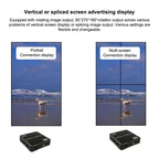 Uhd 4K Player Single-unit Advertising Machine Powered Up Automatically Plays Video PPT Horizontal and Vertical U Disk