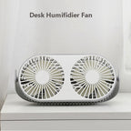 Small Bean Desktop Desktop Double Leaf Usb Mini Fan