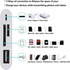 ZS-S1827 4 in 1 SD Card + TF Card + 8 Pin Charge + USB Interface to 8 Pin Interface Camera Reader Adapter, Support All iOS System — view 10