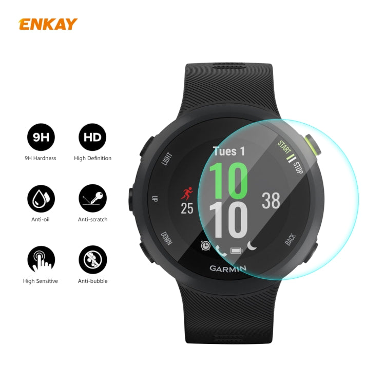 ENKAY Hat-Prince 0.2mm 9H 2.15D Curved Edge Tempered Glass Screen Protector Watch Film