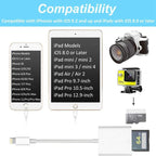 ZS-KL21810 8 Pin to SD Card Camera Card Reader Adapter, Support All iOS System — view 8