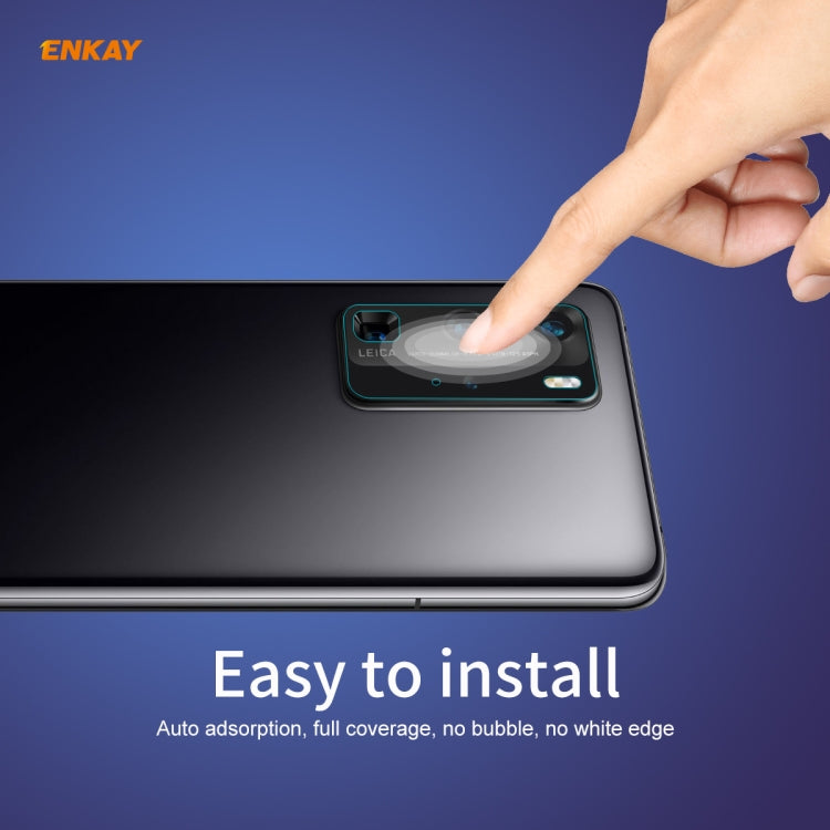 Hat-Prince ENKAY 0.2mm 9H 2.15D Round Edge Rear Camera Lens Tempered Glass Film